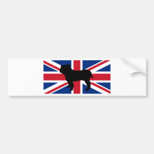 Pegatina Para Coche bandera United_Kingdom.png de la silueta del