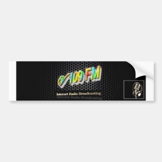 Pegatina Para Coche Bandera V109 FM de la estación