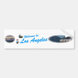 Pegatina Para Coche Banner de bienvenida