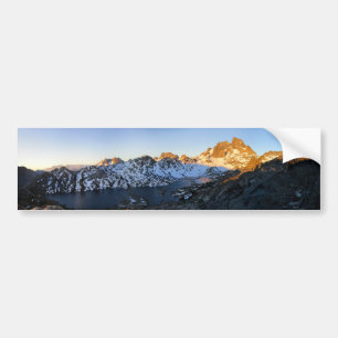 Pegatina Para Coche Banner Peak Sunrise Garnet Lake - John Muir Trail