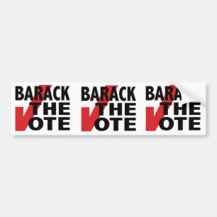 Pegatina Para Coche Barack el voto