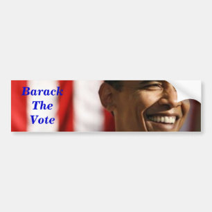 Pegatina Para Coche Barack el voto