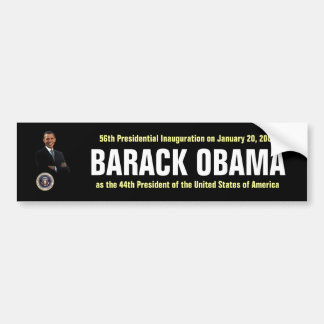 PEGATINA PARA COCHE BARACK OBAMA