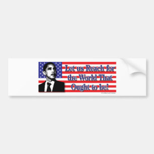 Pegatina Para Coche Barack Obama