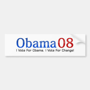 Pegatina Para Coche Barack Obama