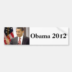 Pegatina Para Coche Barack Obama 2012
