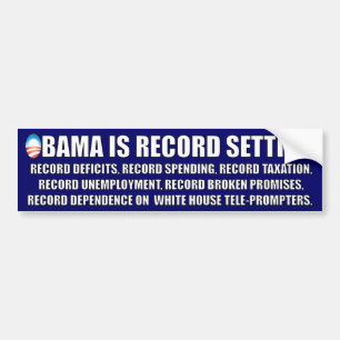 Pegatina Para Coche Barack Obama anti