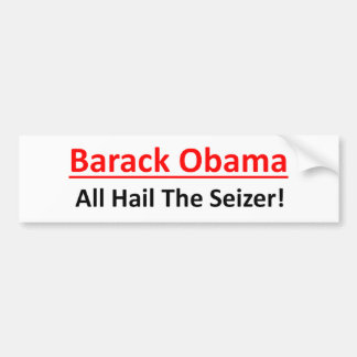 Pegatina Para Coche Barack Obama es un deseo de ser emperador