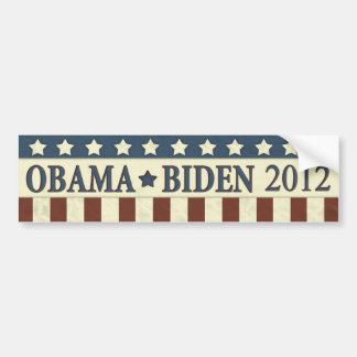 Pegatina Para Coche Barack Obama Joe Biden 2012