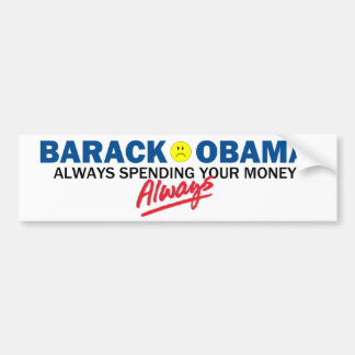 Pegatina Para Coche Barack Obama que pasa siempre