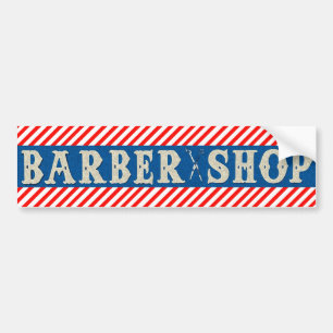 Pegatina Para Coche Barbershop Sign