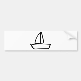 Pegatina Para Coche barco de navegación