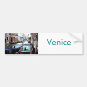 Pegatina Para Coche Barcos en Venecia