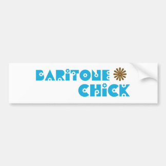 Pegatina Para Coche Baritone Chick