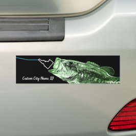 Pegatina Para Coche BASES DE NOMBRES DE LA CIUDAD personalizado AQUÍ I
