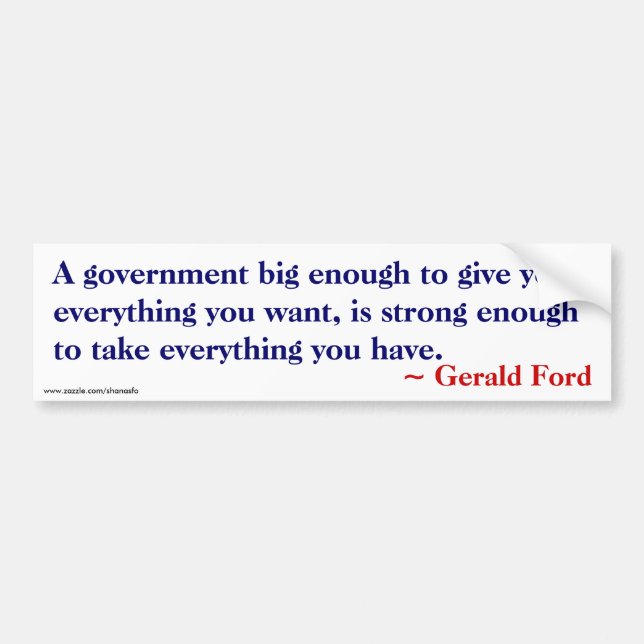 Pegatina Para Coche Bastante grande darle todo - Ford cita (Frente)