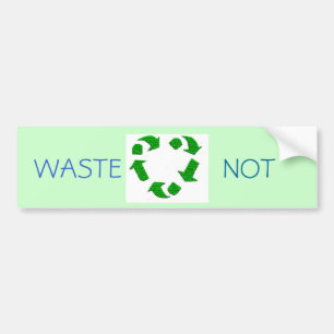 Pegatina Para Coche basura no