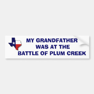 PEGATINA PARA COCHE BATALLA DE PLUM CREEK