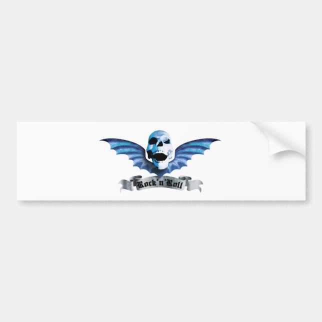 Pegatina Para Coche Batskull c (Frente)