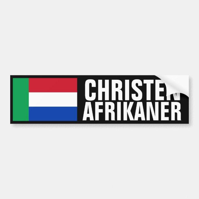 Pegatina Para Coche Bautice al Afrikaner (Frente)