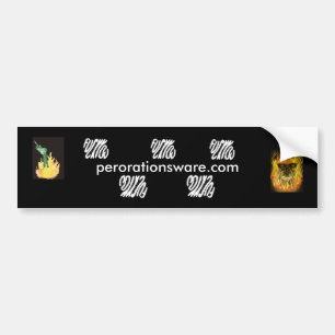 Pegatina Para Coche BB de la identificación del perorationsware