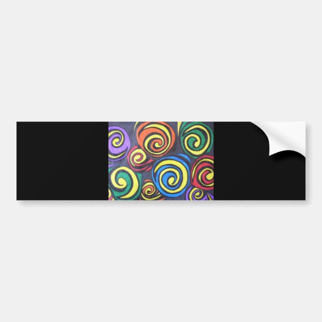 Pegatina Para Coche Beach Boys Swirls (Frente)