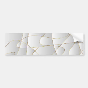 Pegatina Para Coche Beautiful gold lines