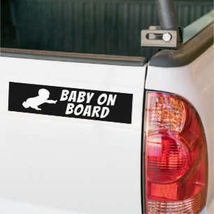 PEGATINA PARA COCHE BEBÉ A BORDO