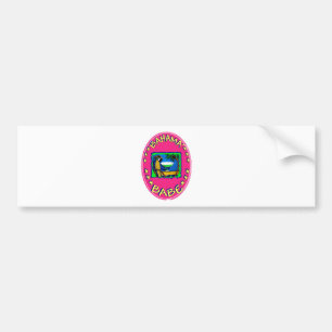 Pegatina Para Coche Bebé de las Bahamas