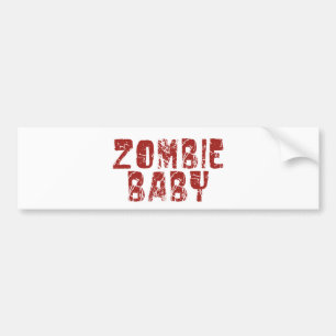 Pegatina Para Coche bebé del zombi