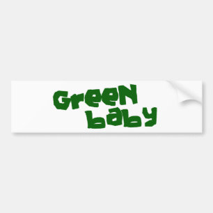 Pegatina Para Coche Bebé verde