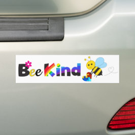 Pegatina Para Coche Bee Kind