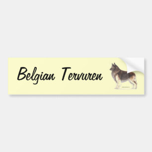 Pegatina Para Coche Belgian Tervuren