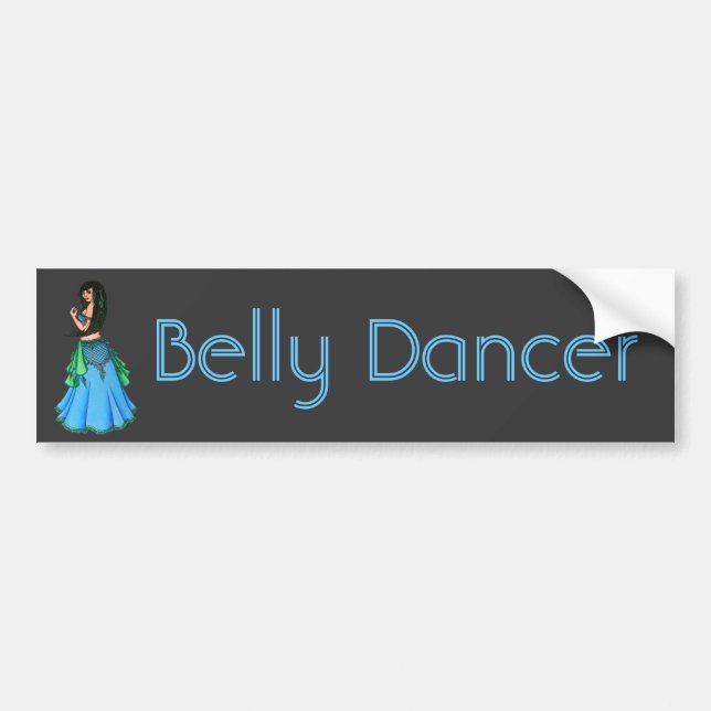Pegatina Para Coche Belly Lacy Dancer Bumper Sticker (Frente)