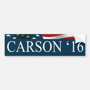 Pegatina Para Coche Ben Carson 2016