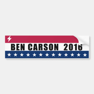 Pegatina Para Coche Ben Carson para el presidente 2016