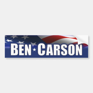 Pegatina Para Coche Ben Carson - presidente 2016