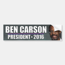 Pegatina Para Coche Ben Carson - presidente 2016