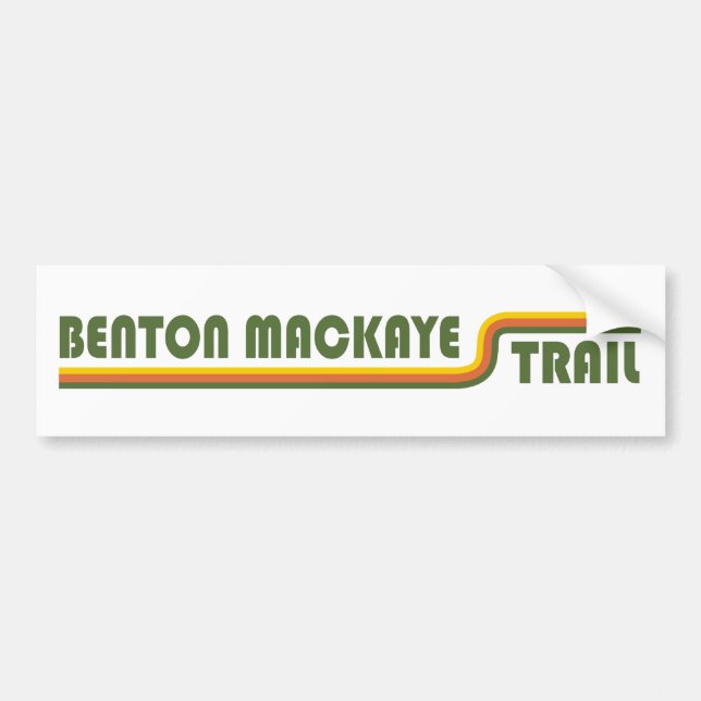 Pegatina Para Coche Benton MacKaye Trail (Frente)