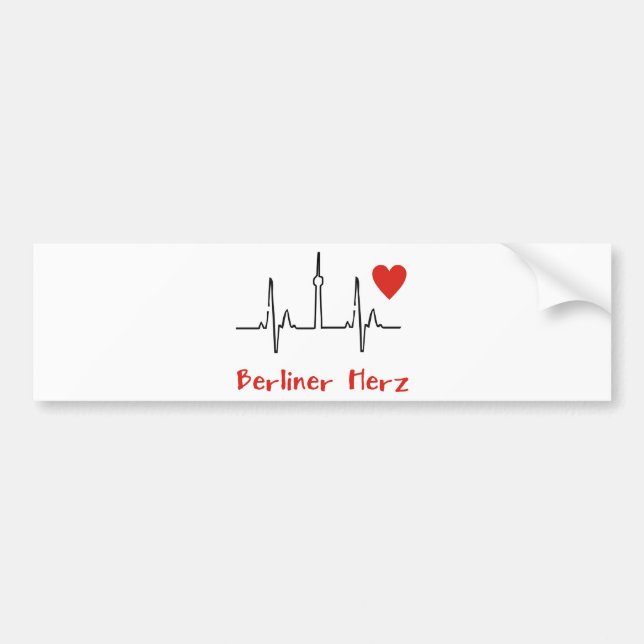 Pegatina Para Coche Berlín (Frente)