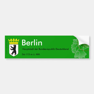 Pegatina Para Coche Berlín 4