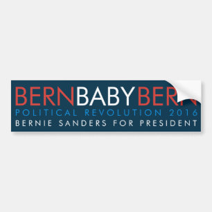 Pegatina Para Coche Bern Baby Bernie Sanders Para Presidente