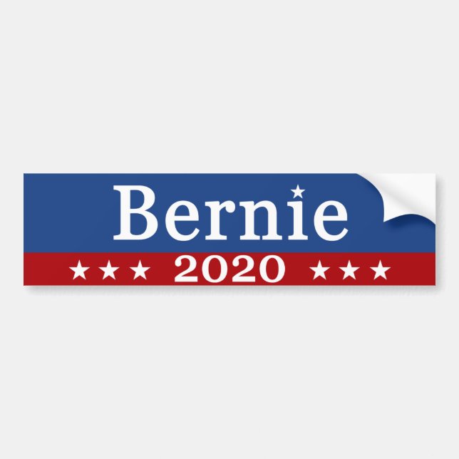 Pegatina Para Coche Bernie 2020 (Frente)