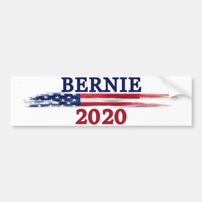 Pegatina Para Coche Bernie 2020 (Frente)