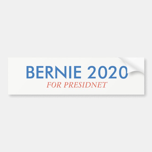 Pegatina Para Coche Bernie 2020 (Frente)