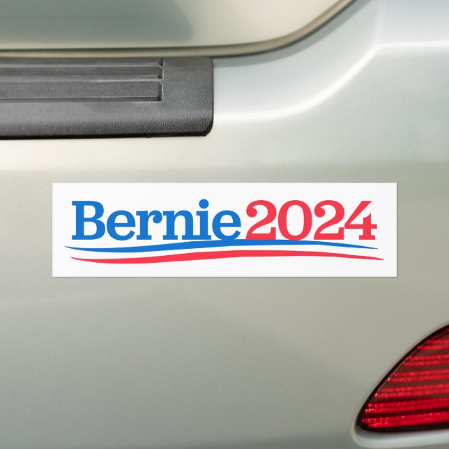 Pegatina Para Coche Bernie Sanders 2024 Bernie 2024 (en coche)