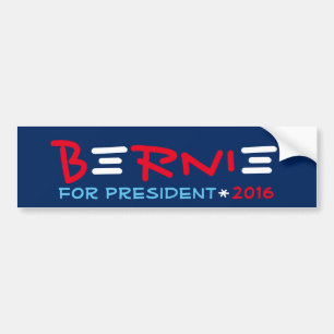 Pegatina Para Coche Bernie Sanders Presidente 2016