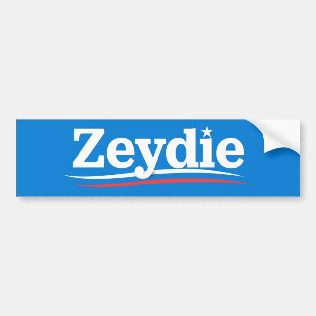 Pegatina Para Coche Bernie Sanders Zeydie (Frente)