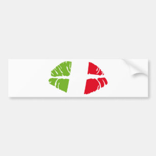 Pegatina Para Coche beso de Italia
