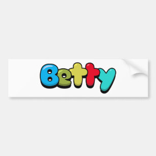 Pegatina Para Coche Betty